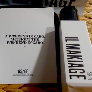 IL Makiage skin sun foam w/mitt & brush